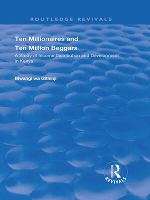 cover image of Ten Millionaires and Ten Million Beggars